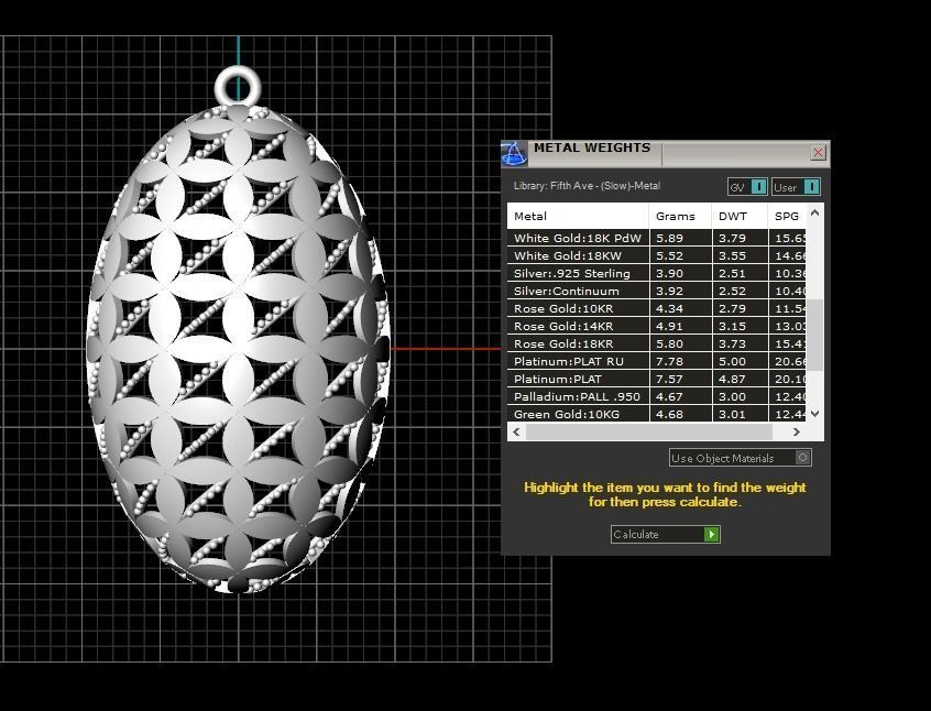 Pendant 497 3D print model_10
