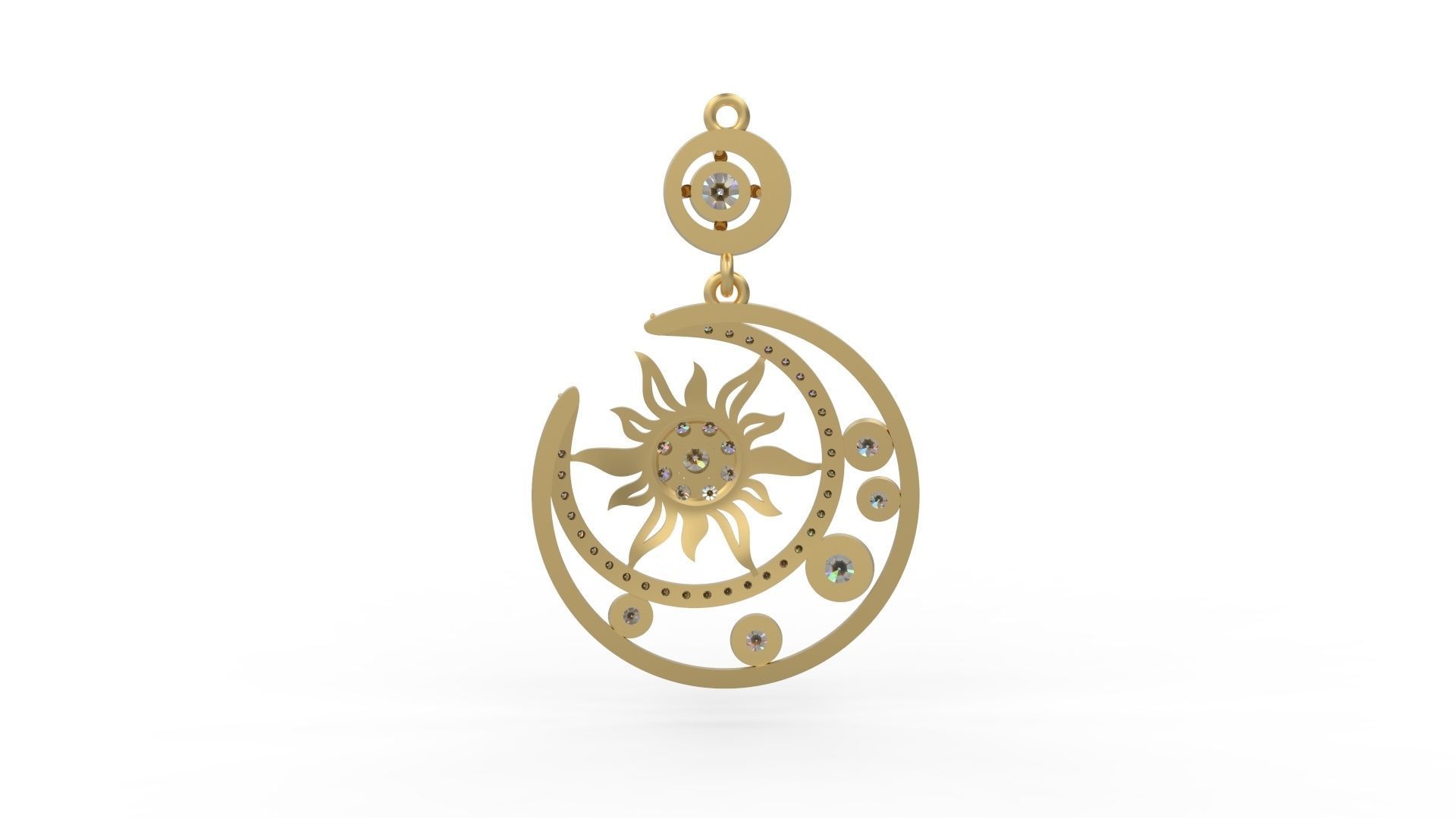 Pendant 488 3D print model_4