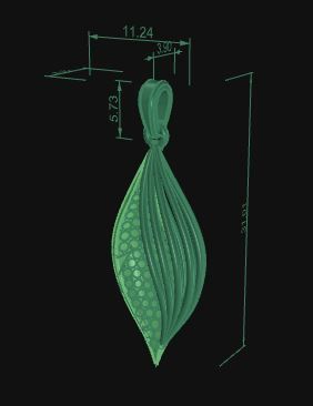 Pendant 462 3D print model_8