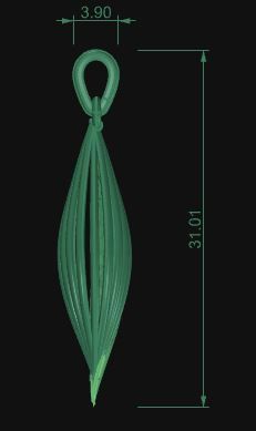 Pendant 462 3D print model_7