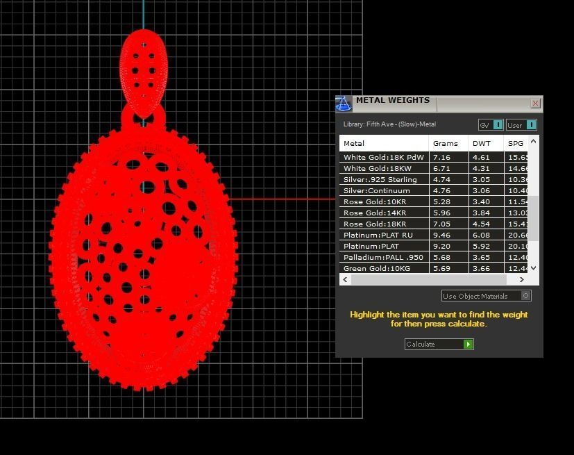 Pendant 459 3D print model_9