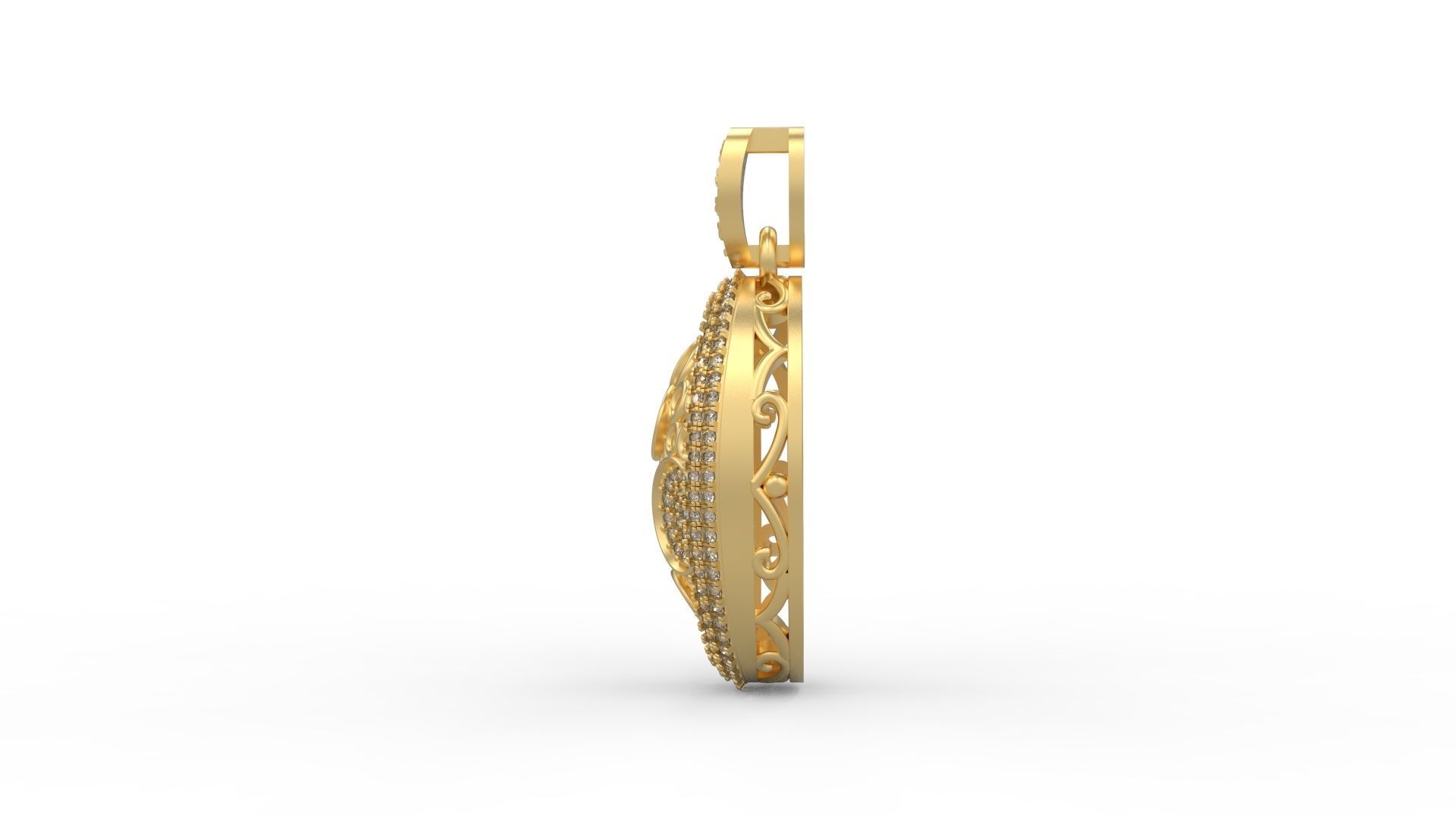 Pendant 459 3D print model_2