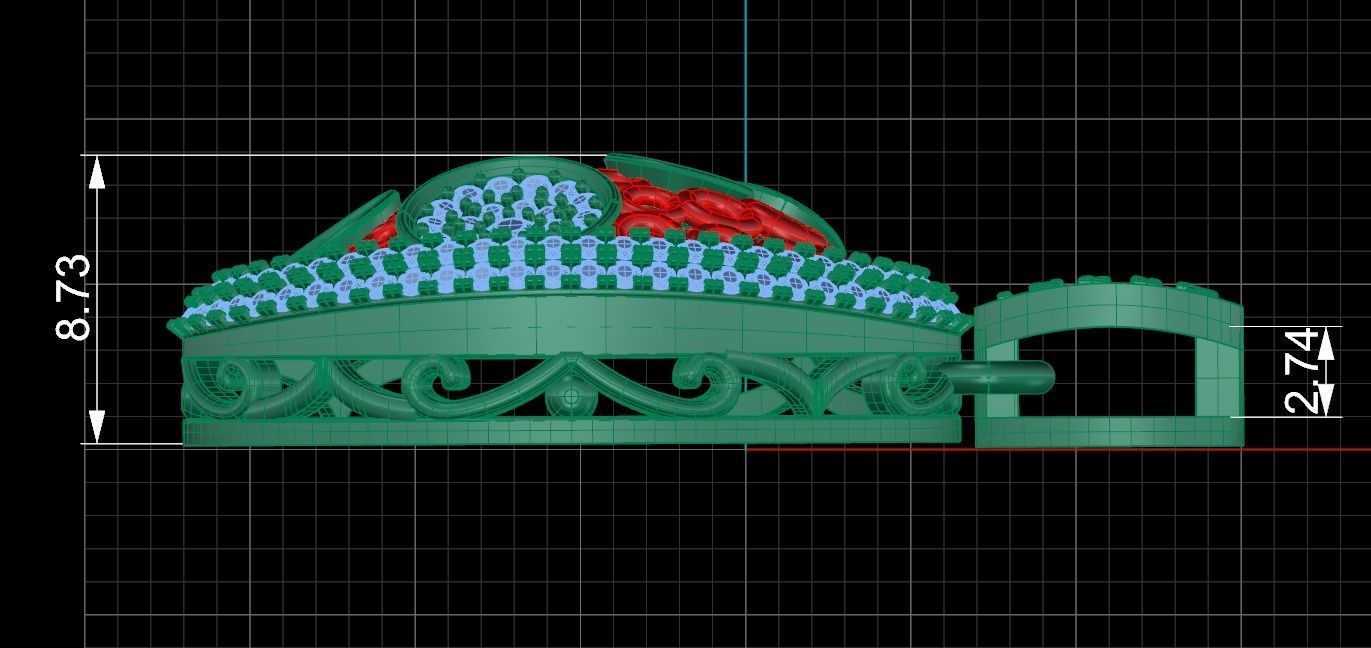 Pendant 459 3D print model_6