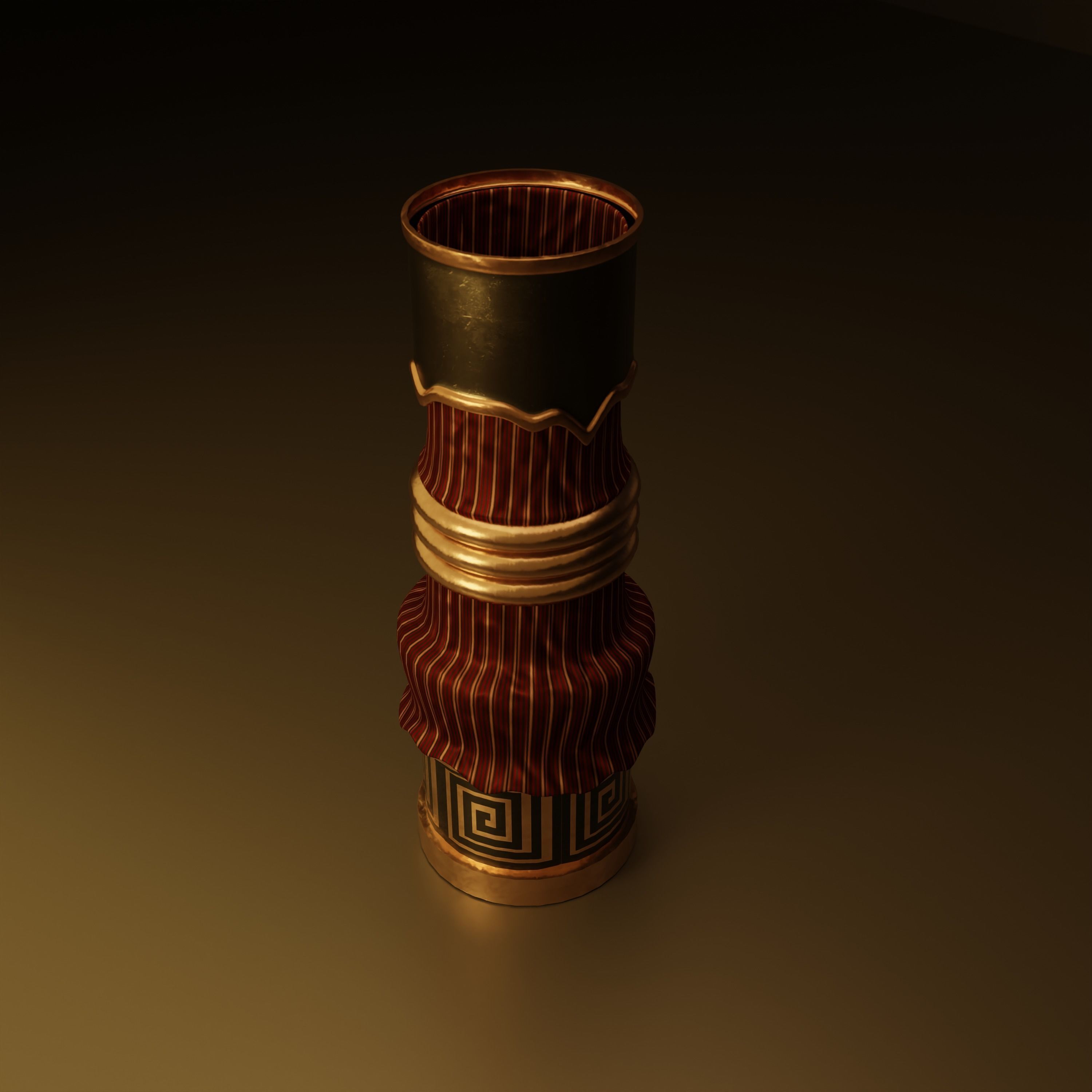 3D Arm-Guard Low-poly 3D model_1