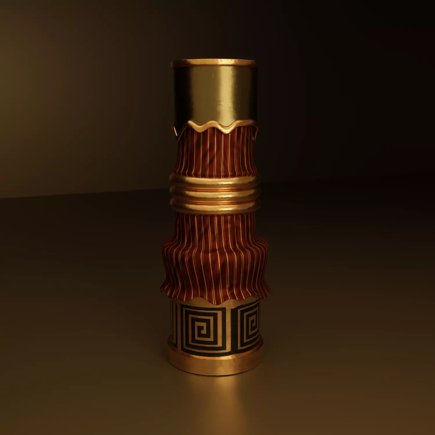 3D Arm-Guard Low-poly 3D model_0