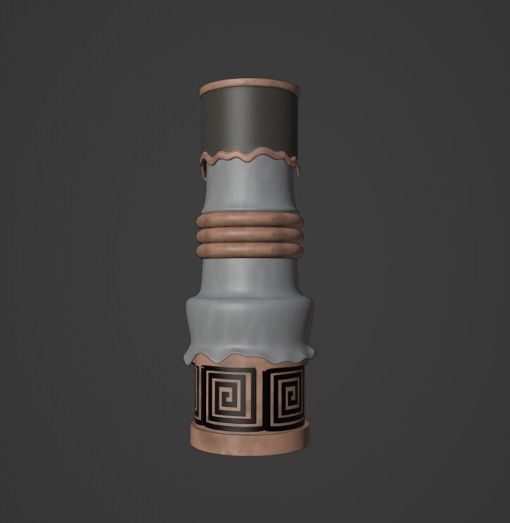 3D Arm-Guard Low-poly 3D model_2