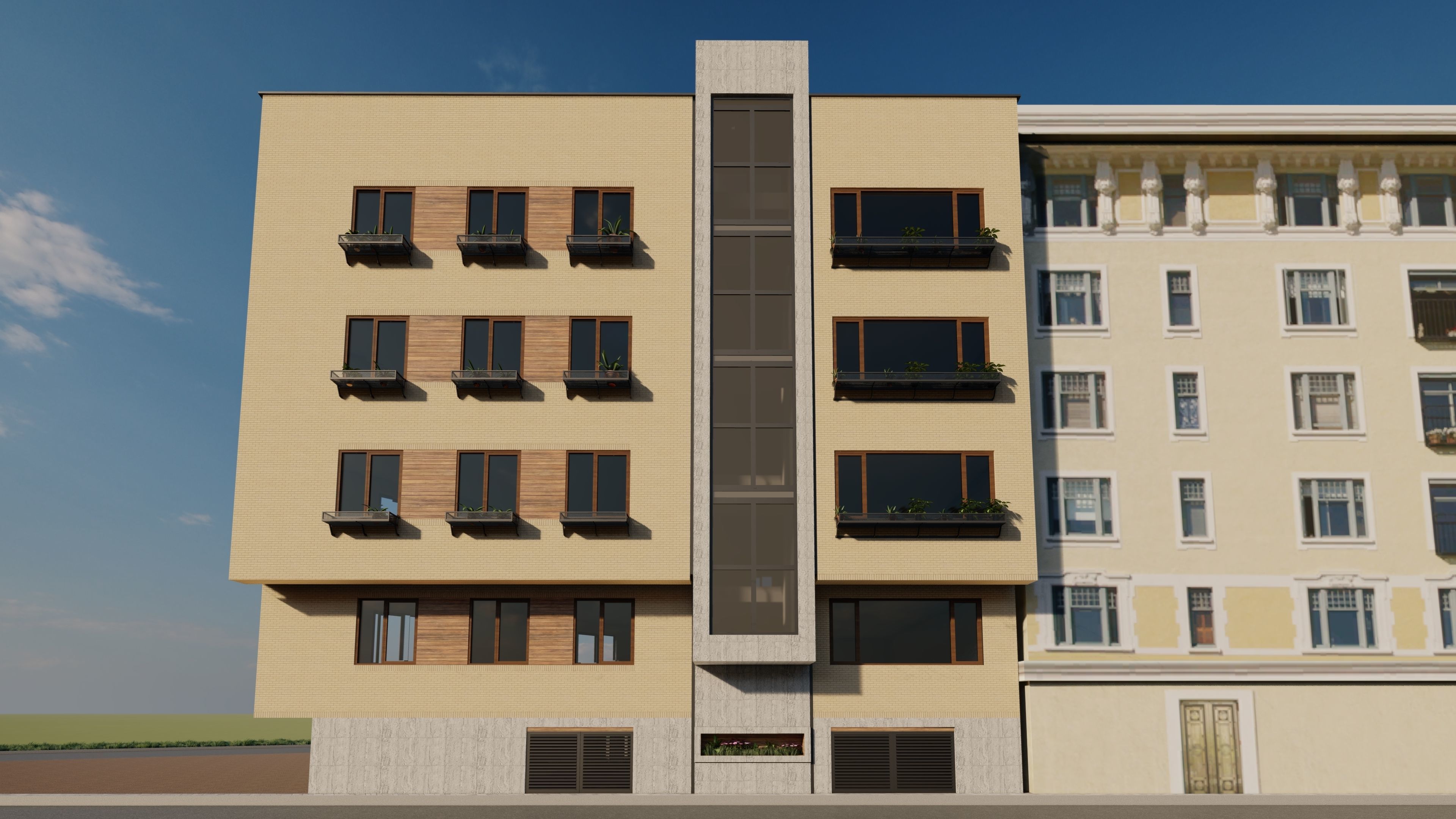 Residential 04 3D model_3