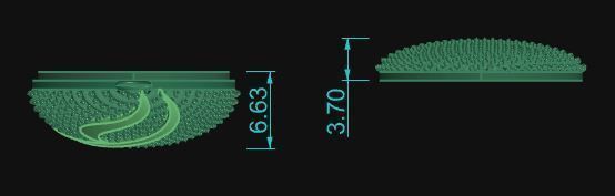 Pendant 448 3D print model_5