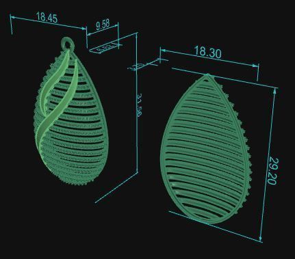 Pendant 448 3D print model_9