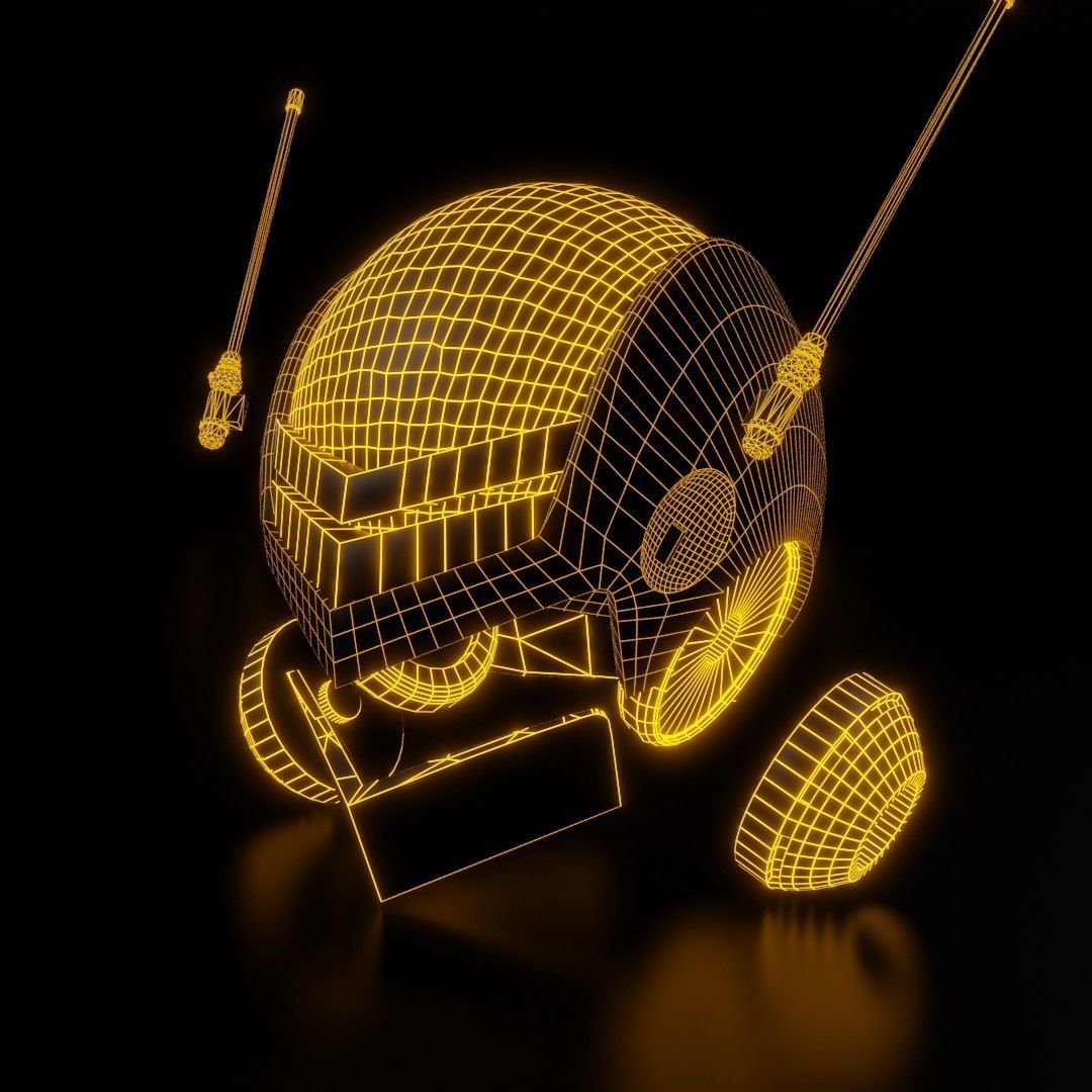 Great Saiyaman Helmet 3D print model_9