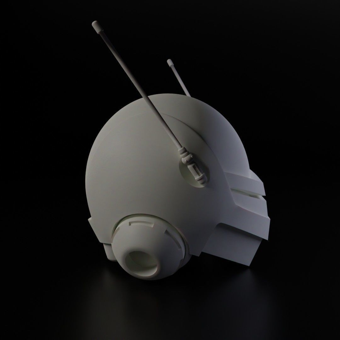 Great Saiyaman Helmet 3D print model_2