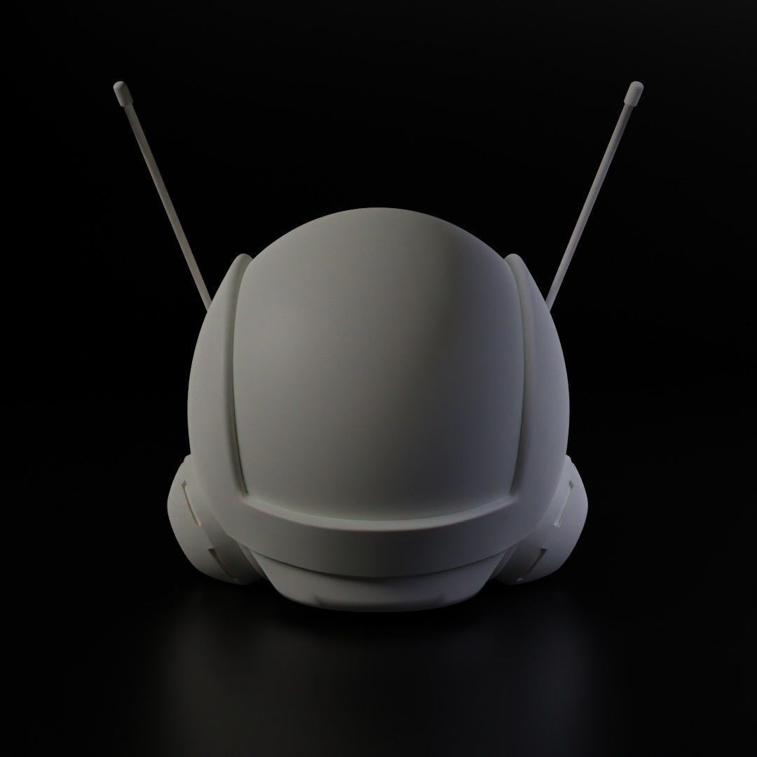 Great Saiyaman Helmet 3D print model_3