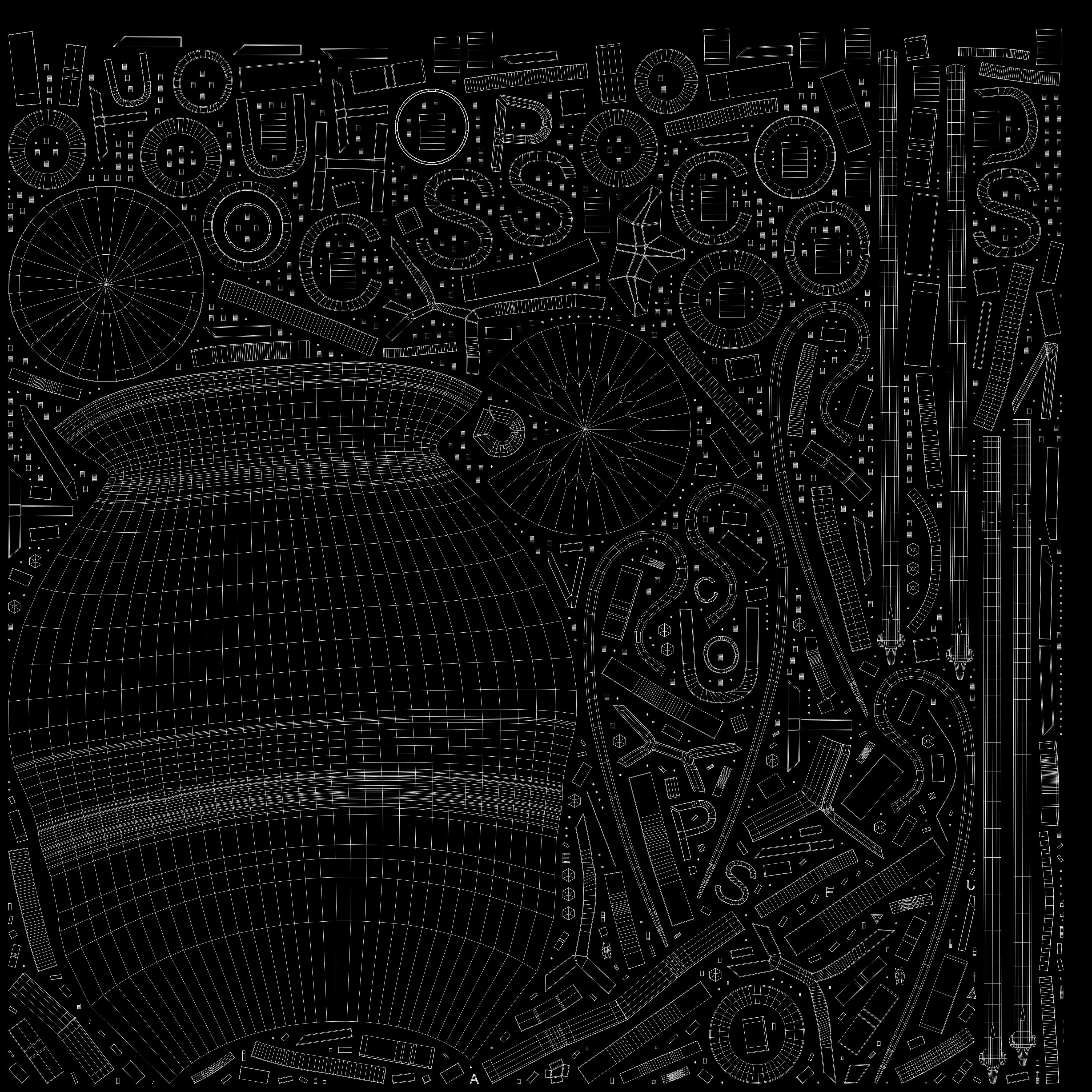 UEFA Champions League-UCL Trophy 3D model_8