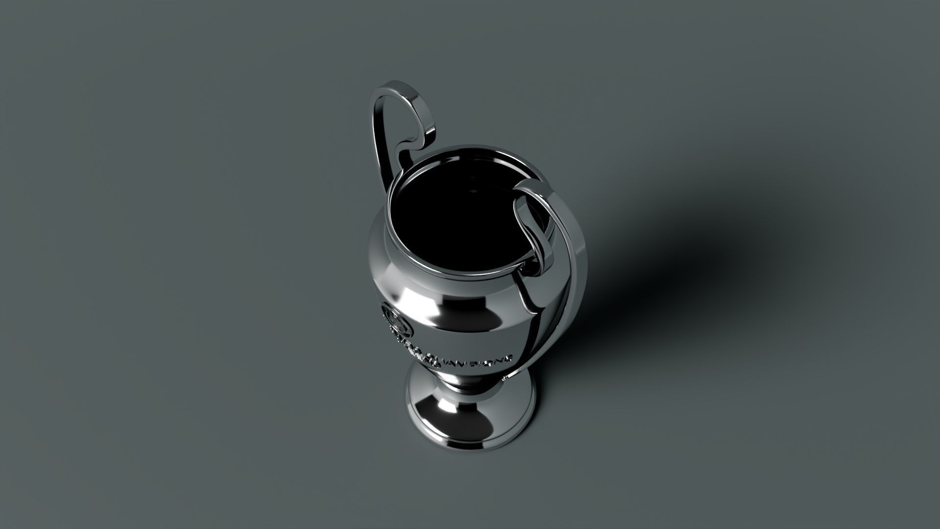 UEFA Champions League-UCL Trophy 3D model_5
