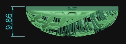 Pendant 442 3D print model_5