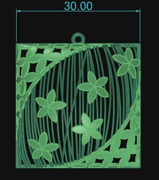 Pendant 442 3D print model_6