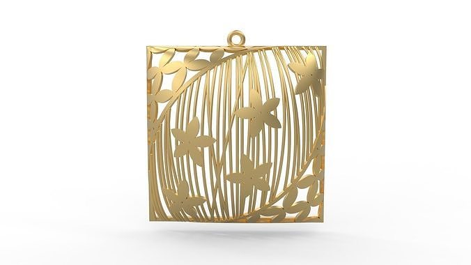 Pendant 442 3D print model