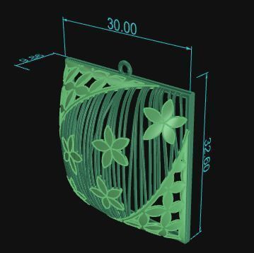 Pendant 442 3D print model_8
