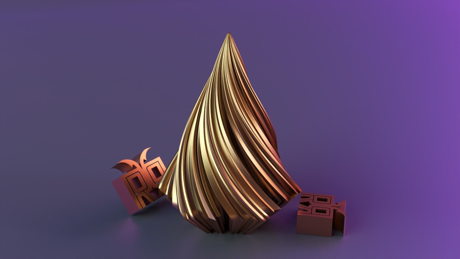 Christmas Tree Candle  3D print model_2