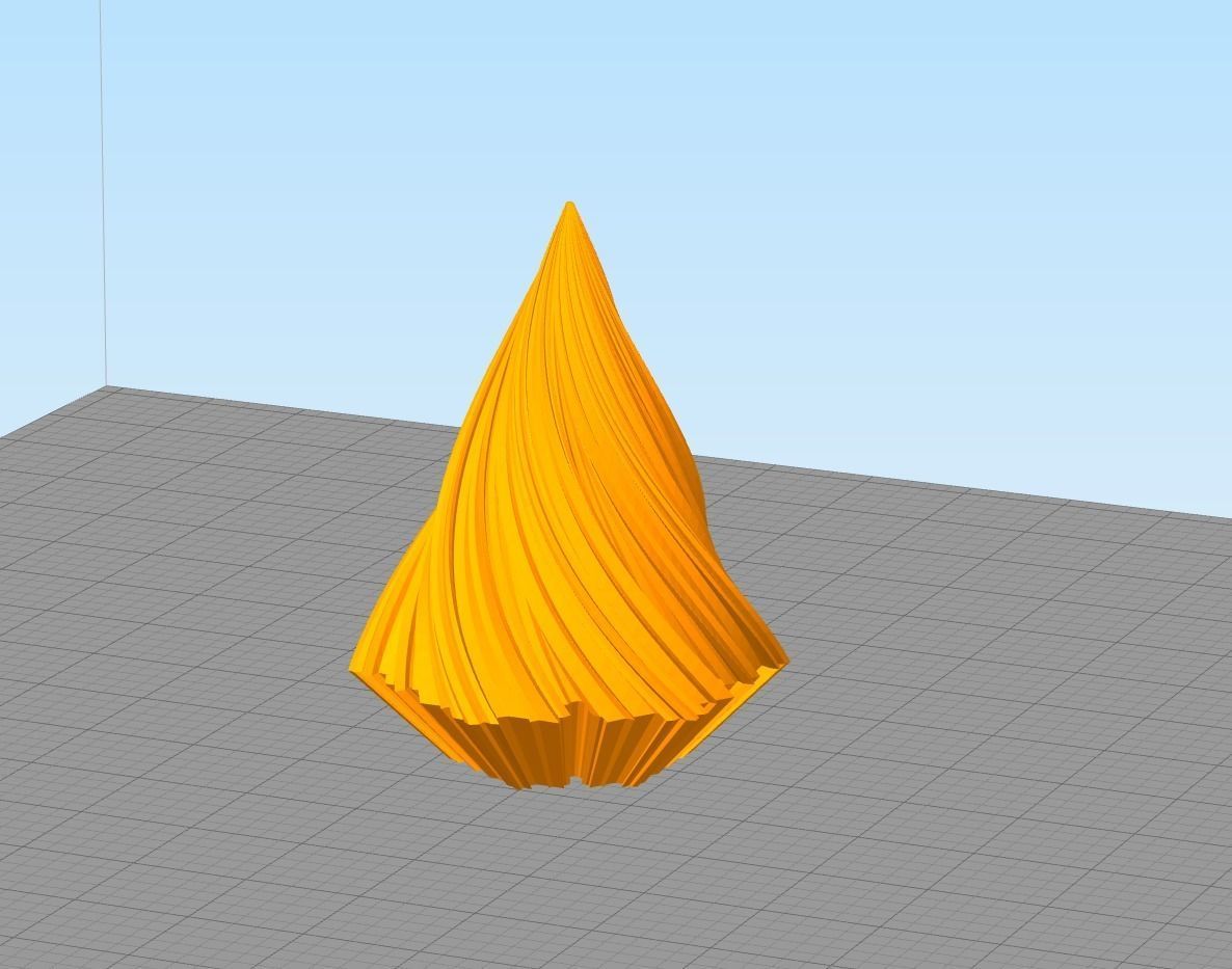 Christmas Tree Candle  3D print model_6