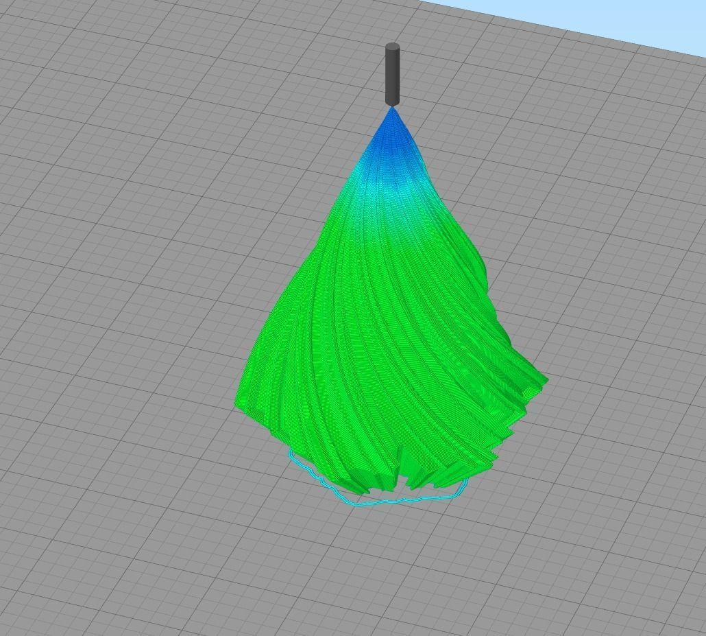 Christmas Tree Candle  3D print model_7