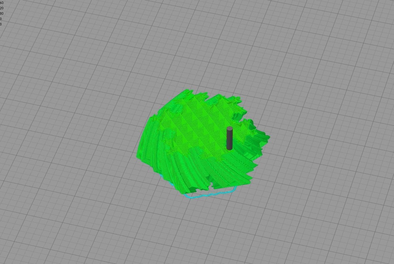 Christmas Tree Candle  3D print model_8