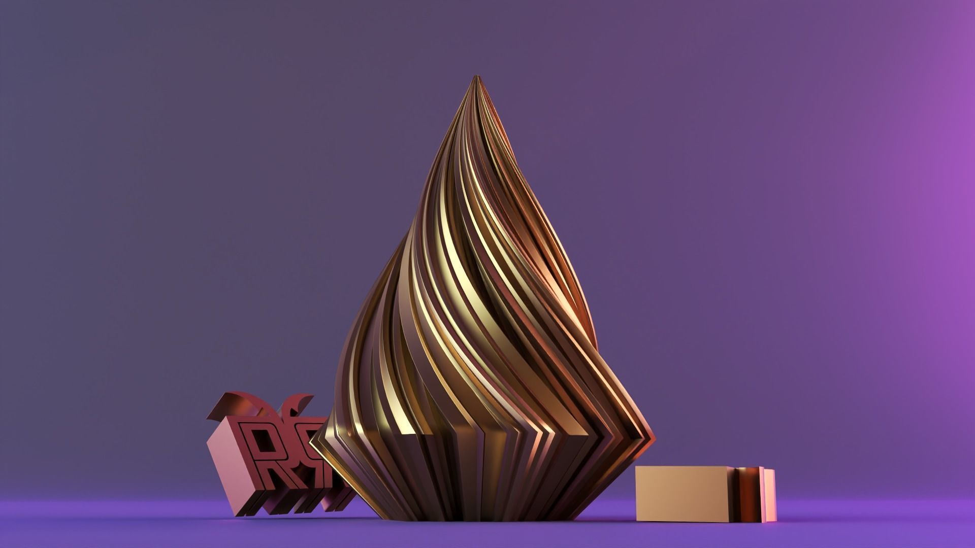 Christmas Tree Candle  3D print model_3
