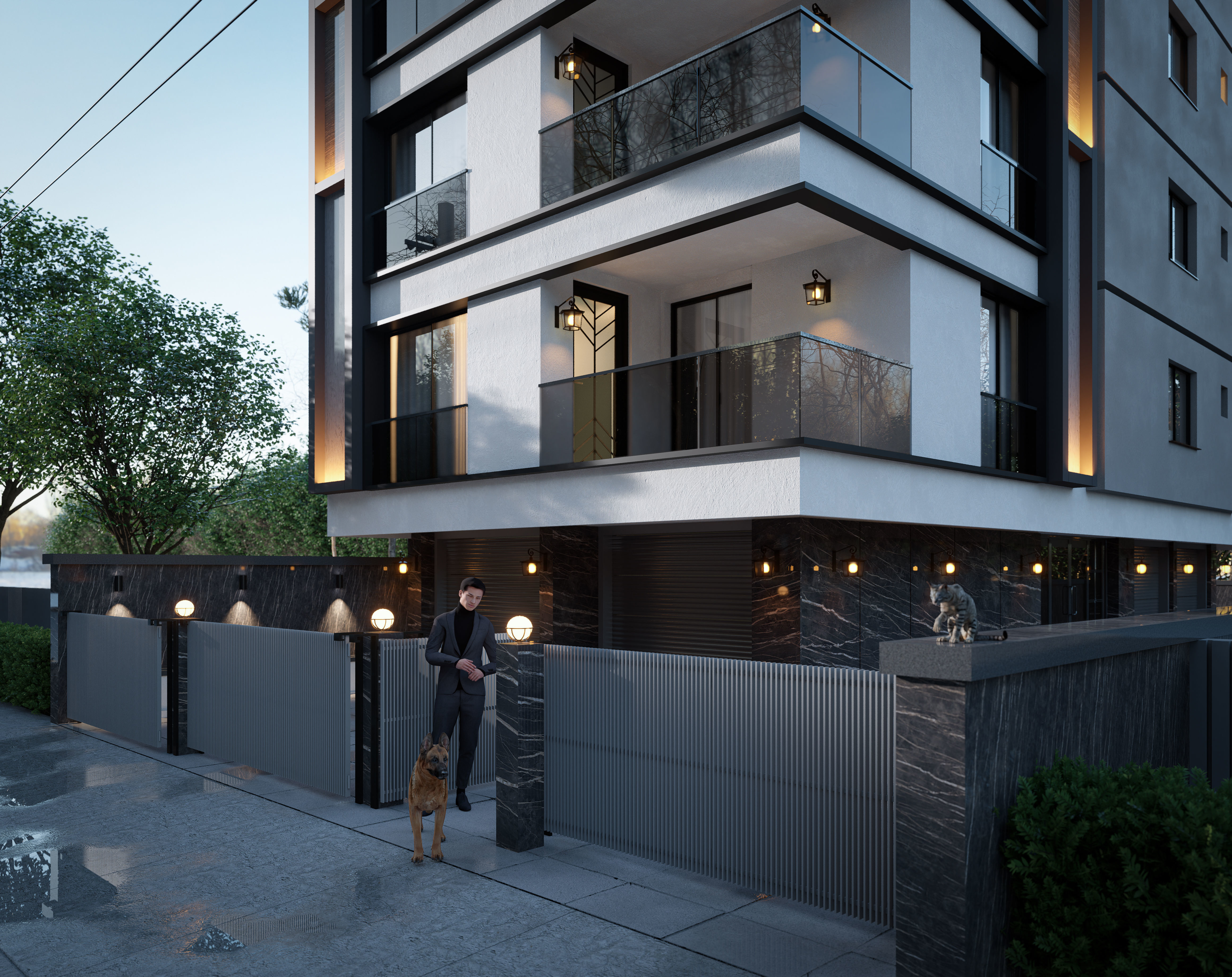 Apartment work 3D model_1