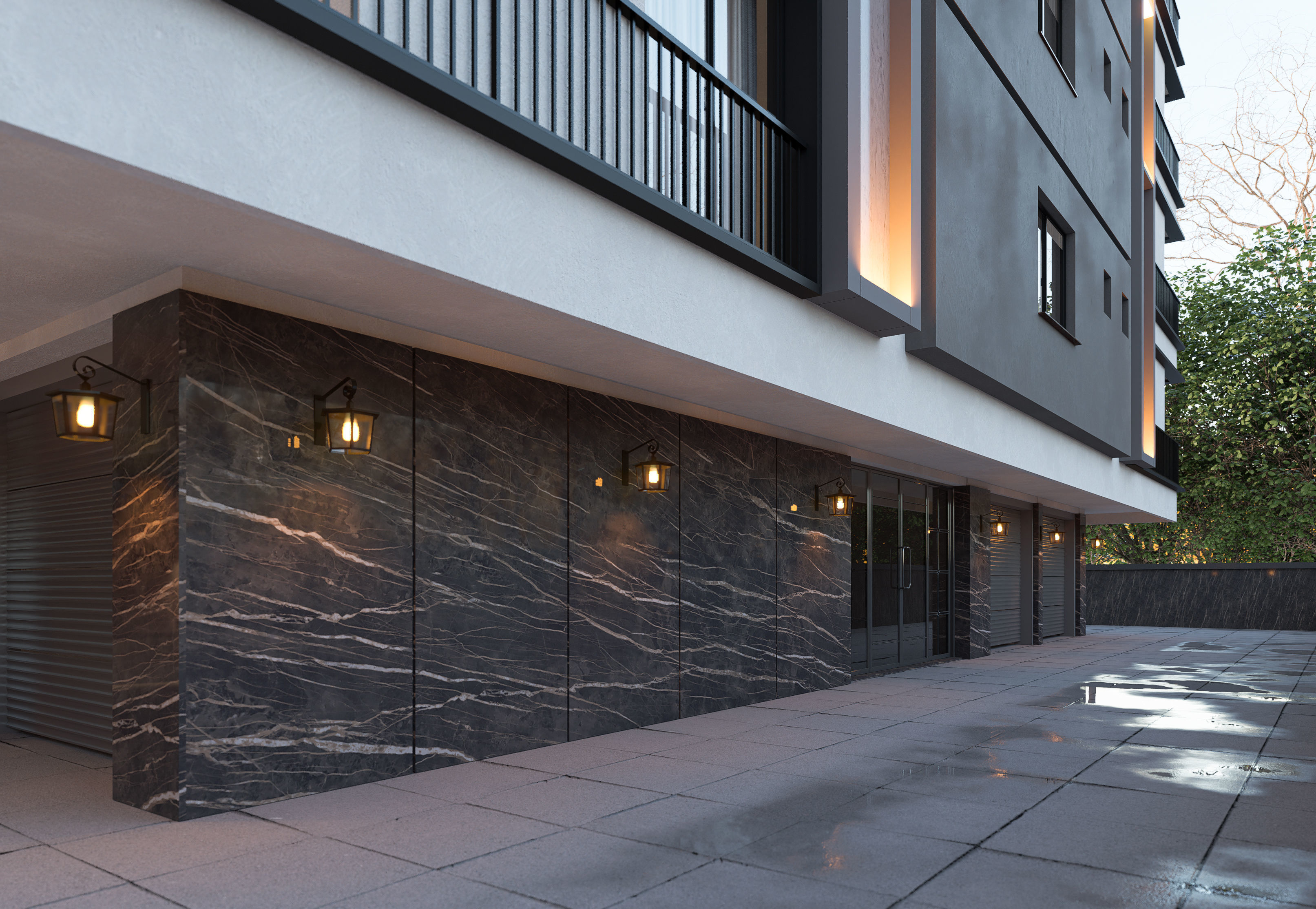 Apartment work 3D model_3