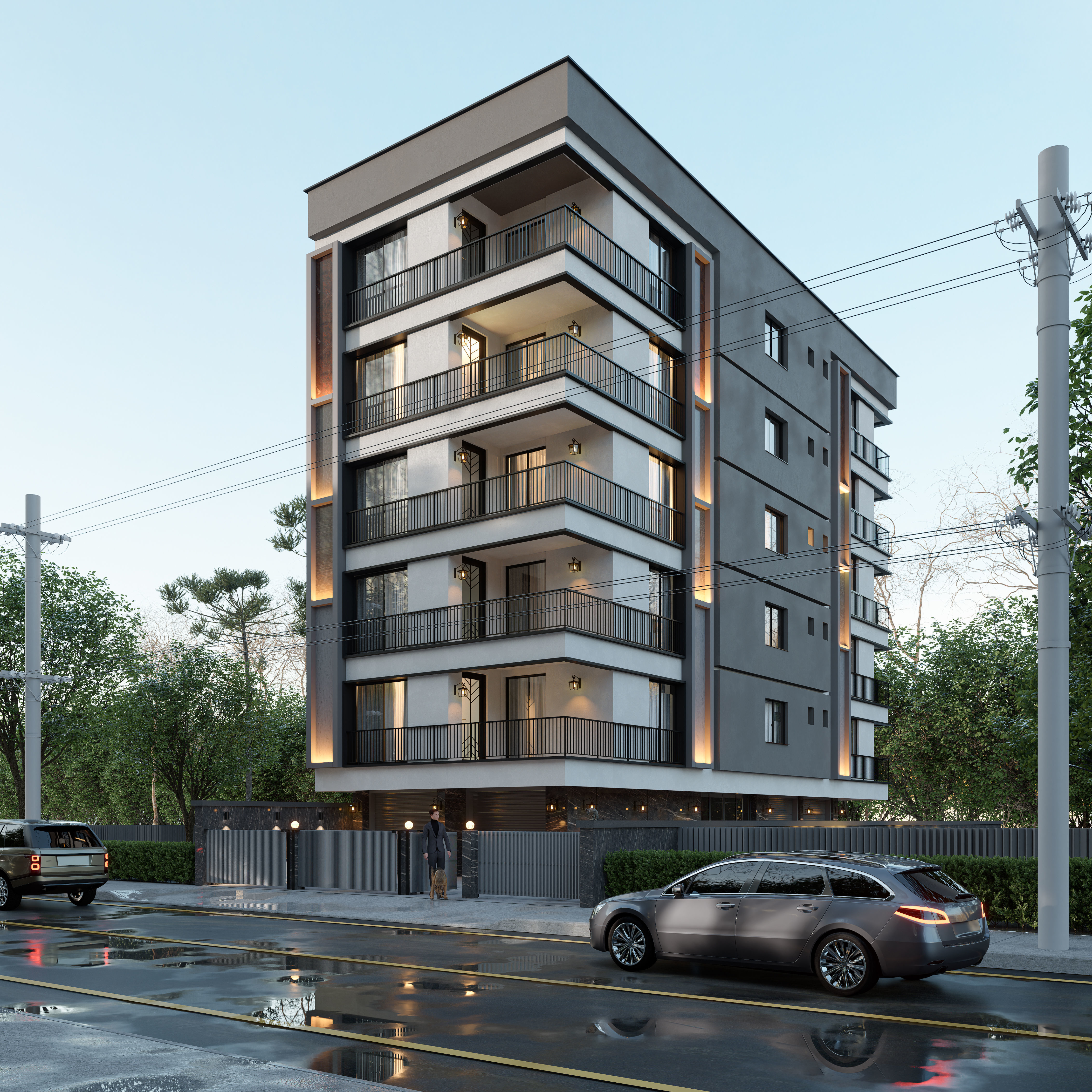 Apartment work 3D model_2