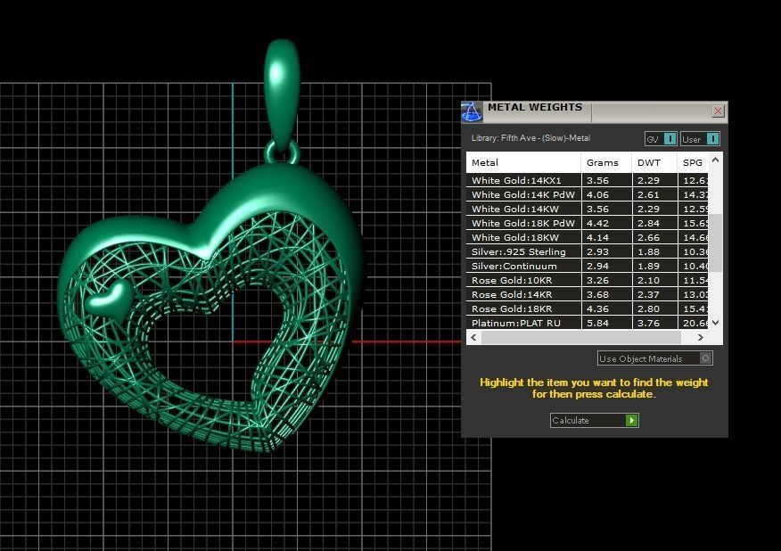 Pendant 435 3D print model_9
