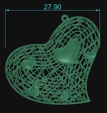 Pendant 433 3D print model_6