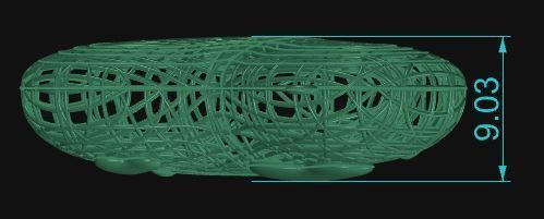 Pendant 433 3D print model_5