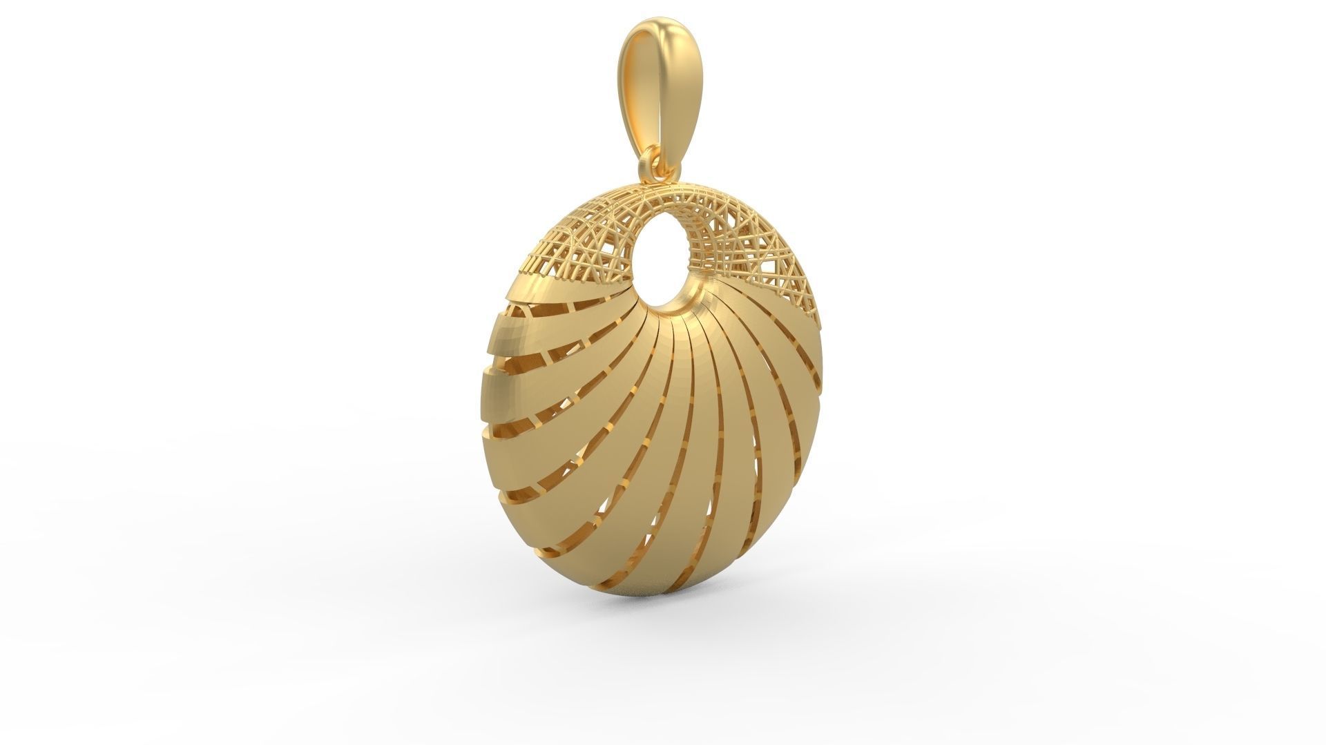 Pendant 432 3D print model_3
