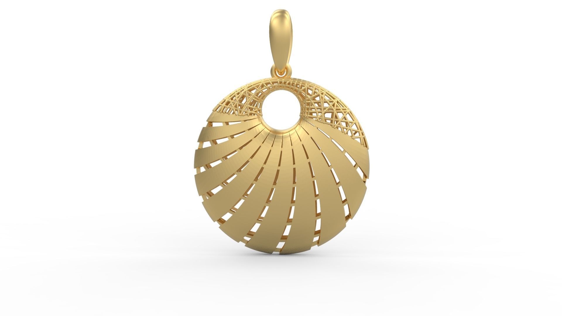 Pendant 432 3D print model_4