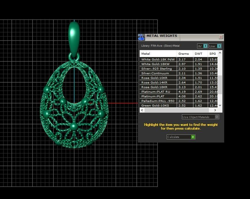 Pendant 479 3D print model_10