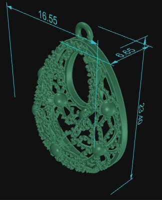 Pendant 479 3D print model_8
