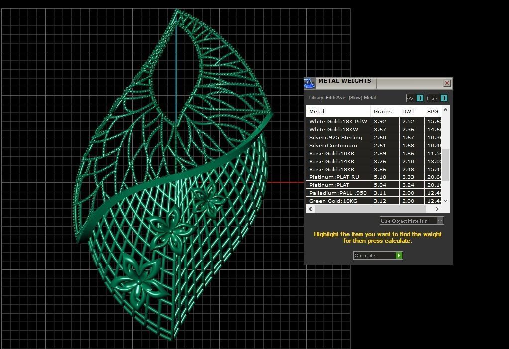 Pendant 472 3D print model_10