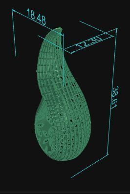 Pendant 431 3D print model_7