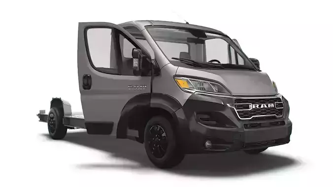 RAM Promaster 3540 L4 PlatformCab HQInterior 2023