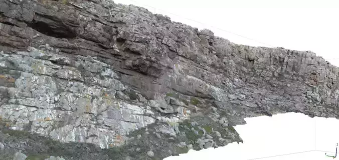 Big cliff face