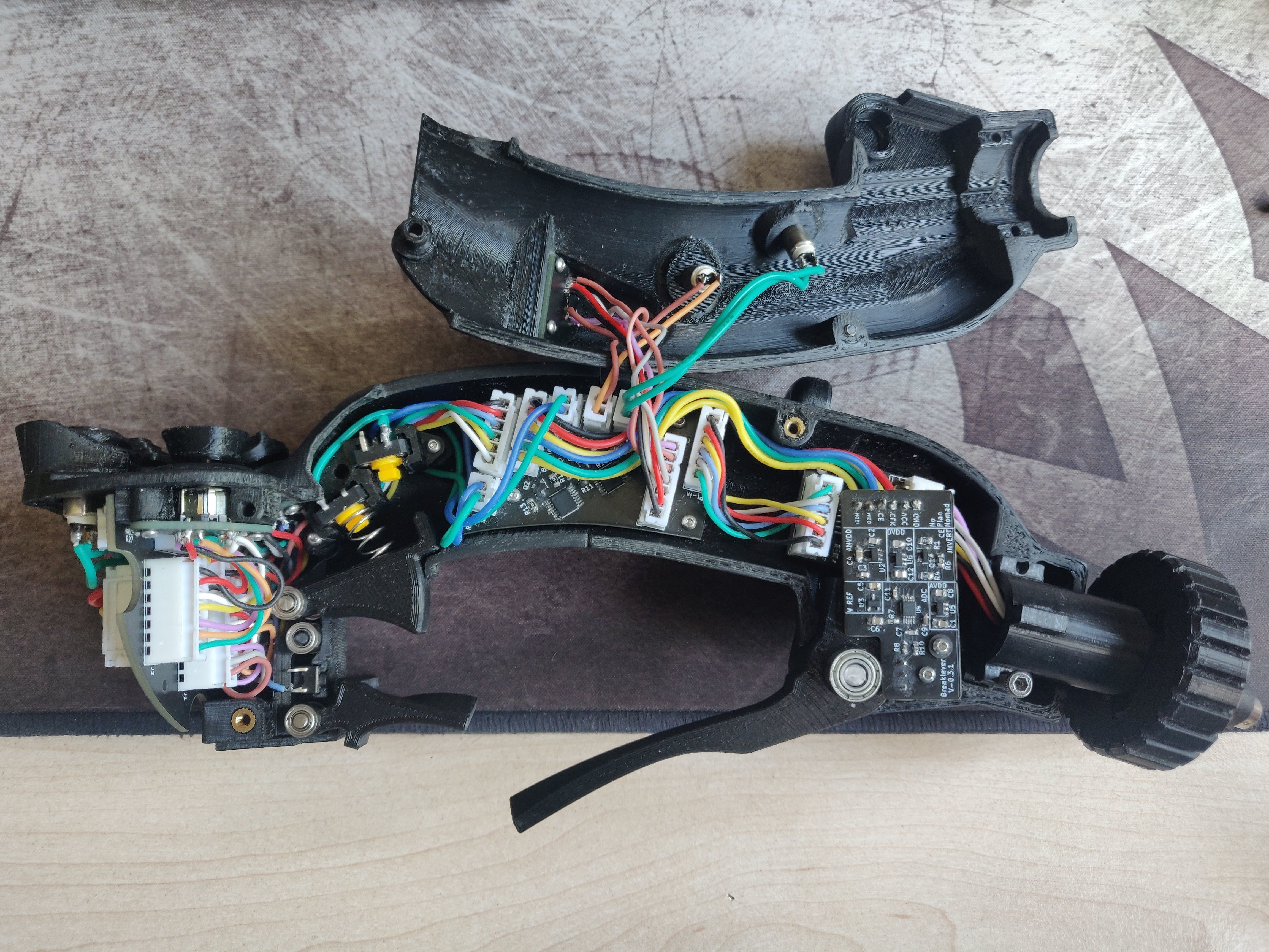 Flanker style stick 3D print model_3