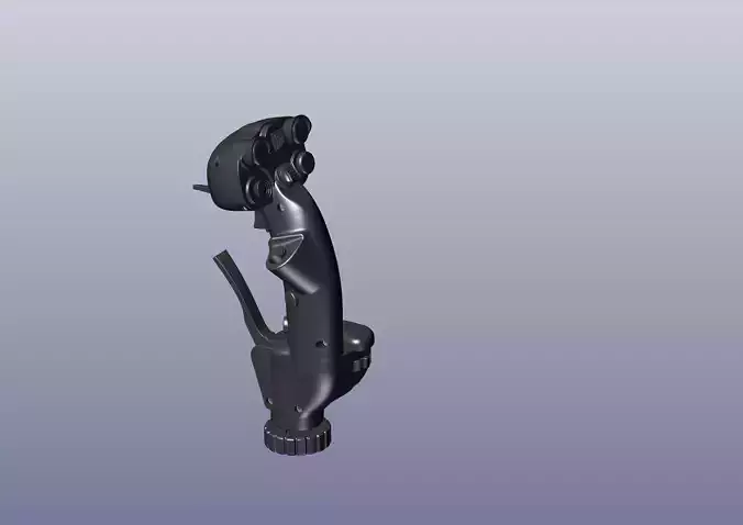 Flanker style stick 3D print model