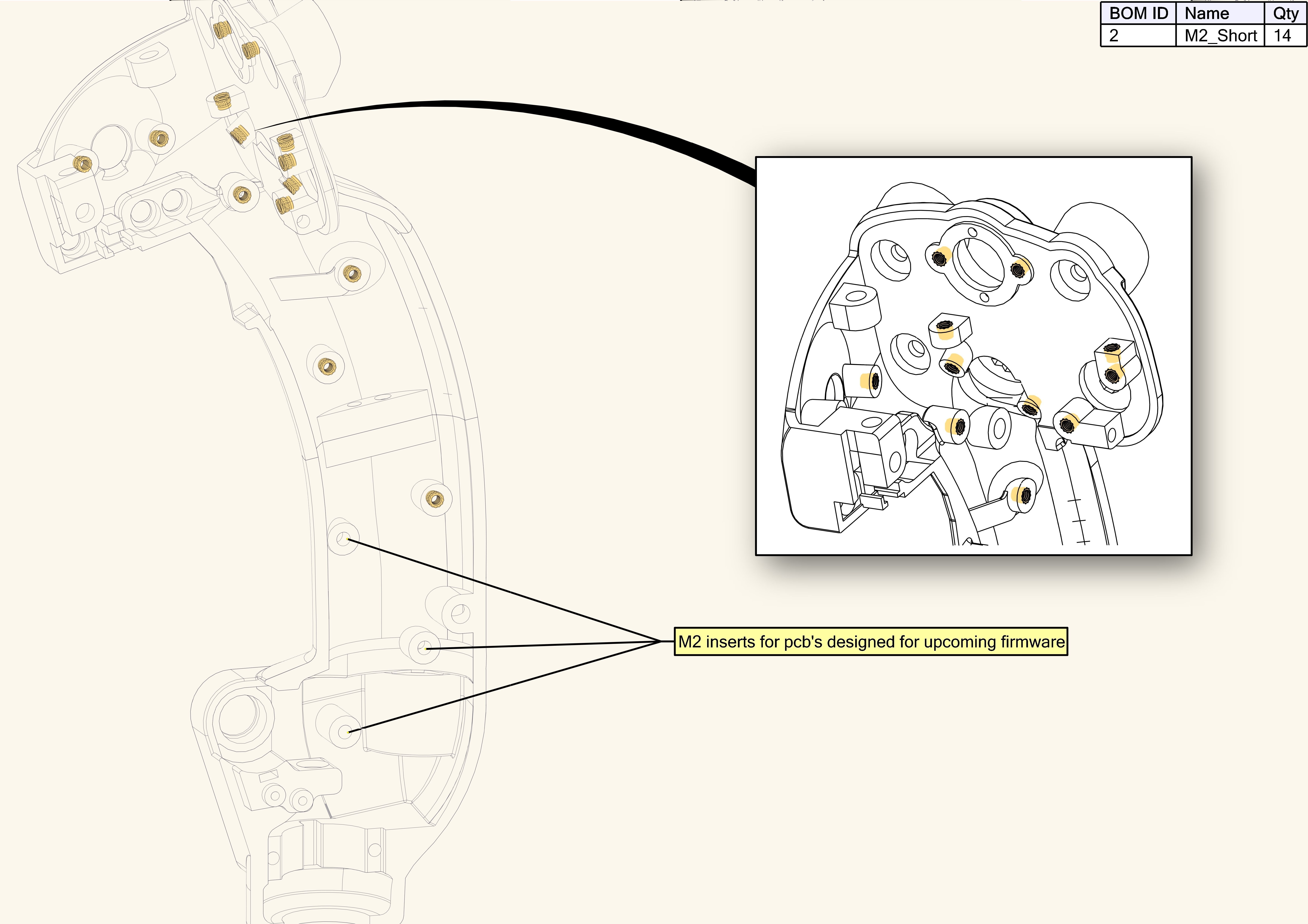 Flanker style stick 3D print model_8