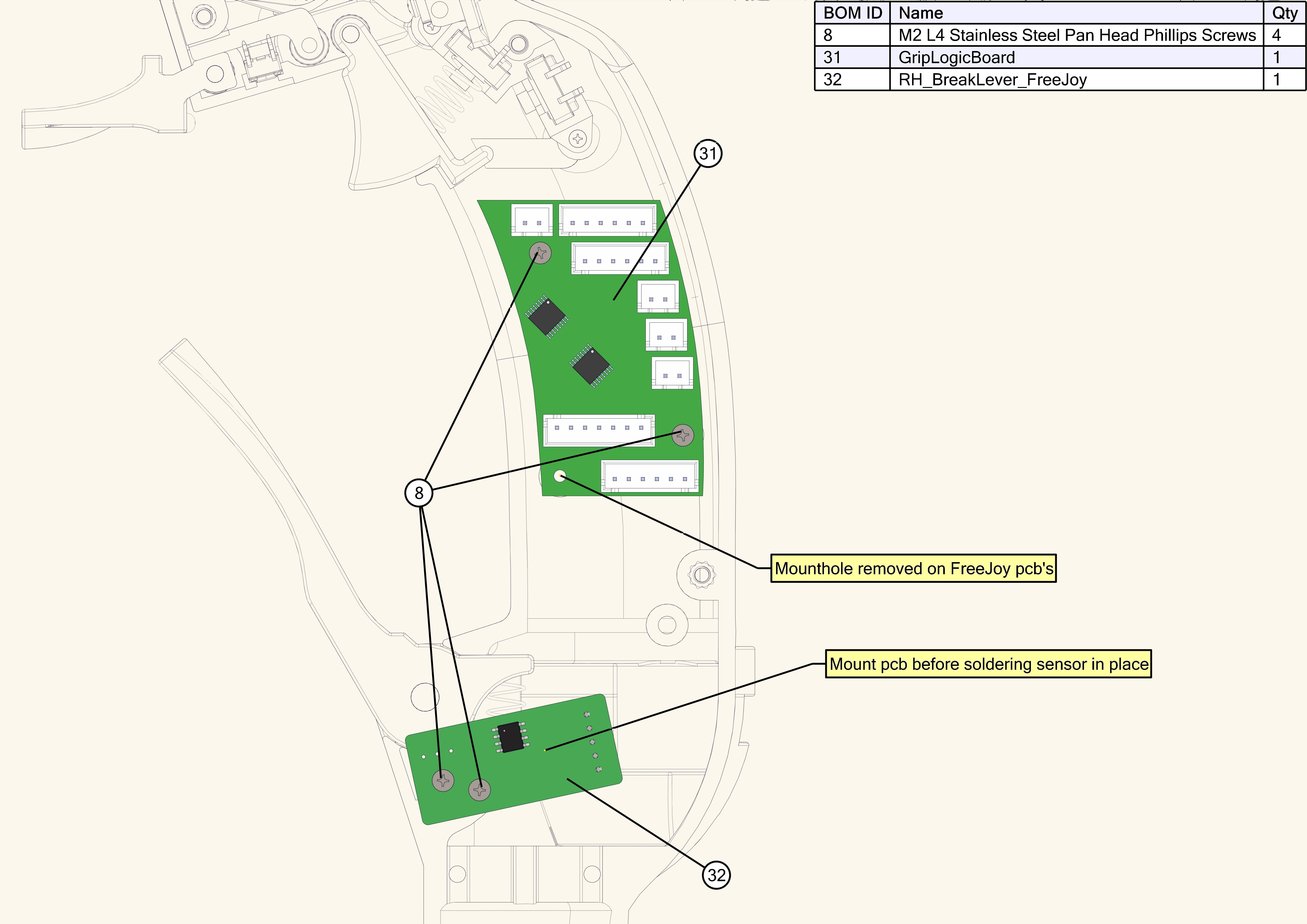 Flanker style stick 3D print model_13