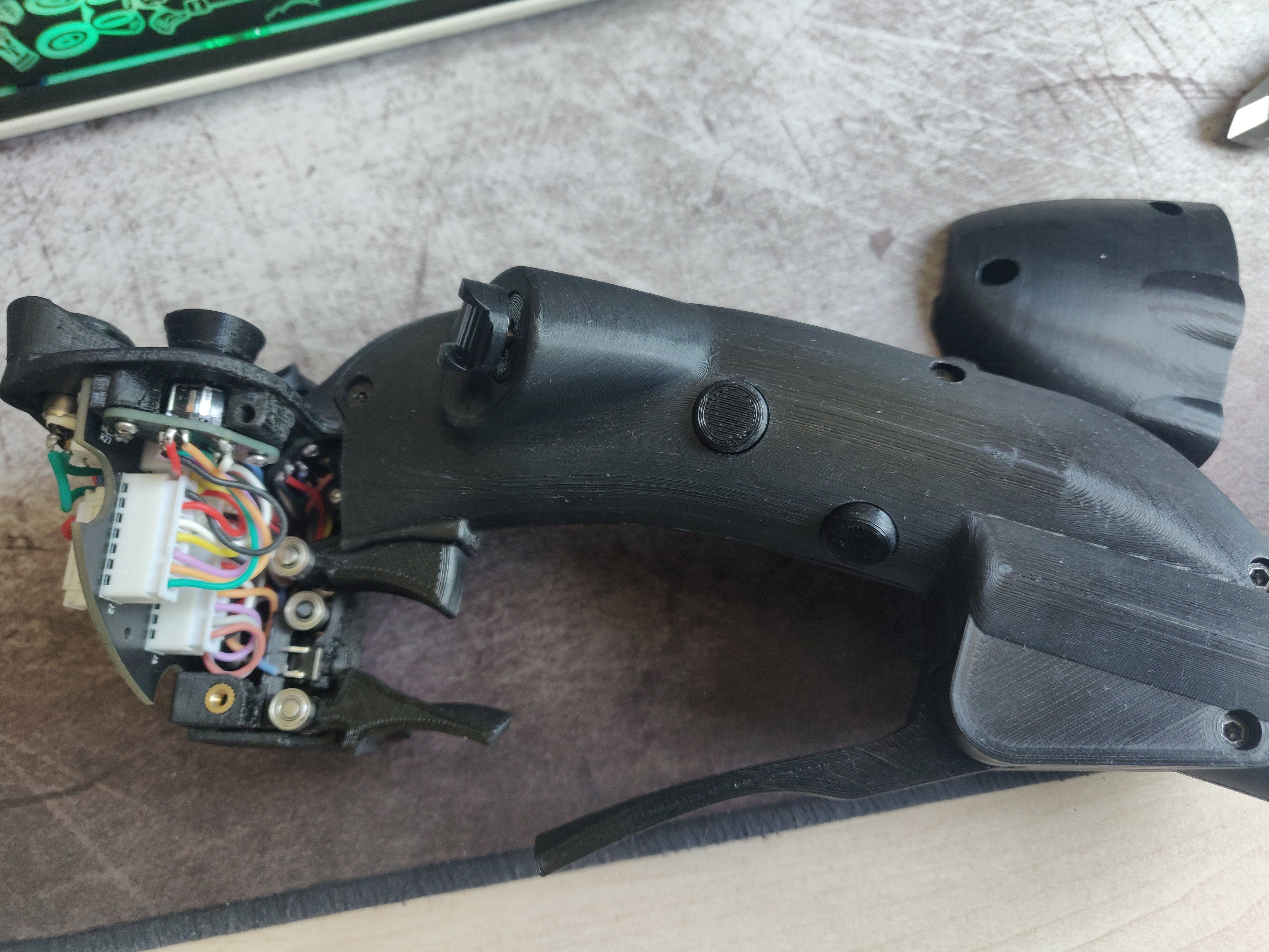 Flanker style stick 3D print model_6