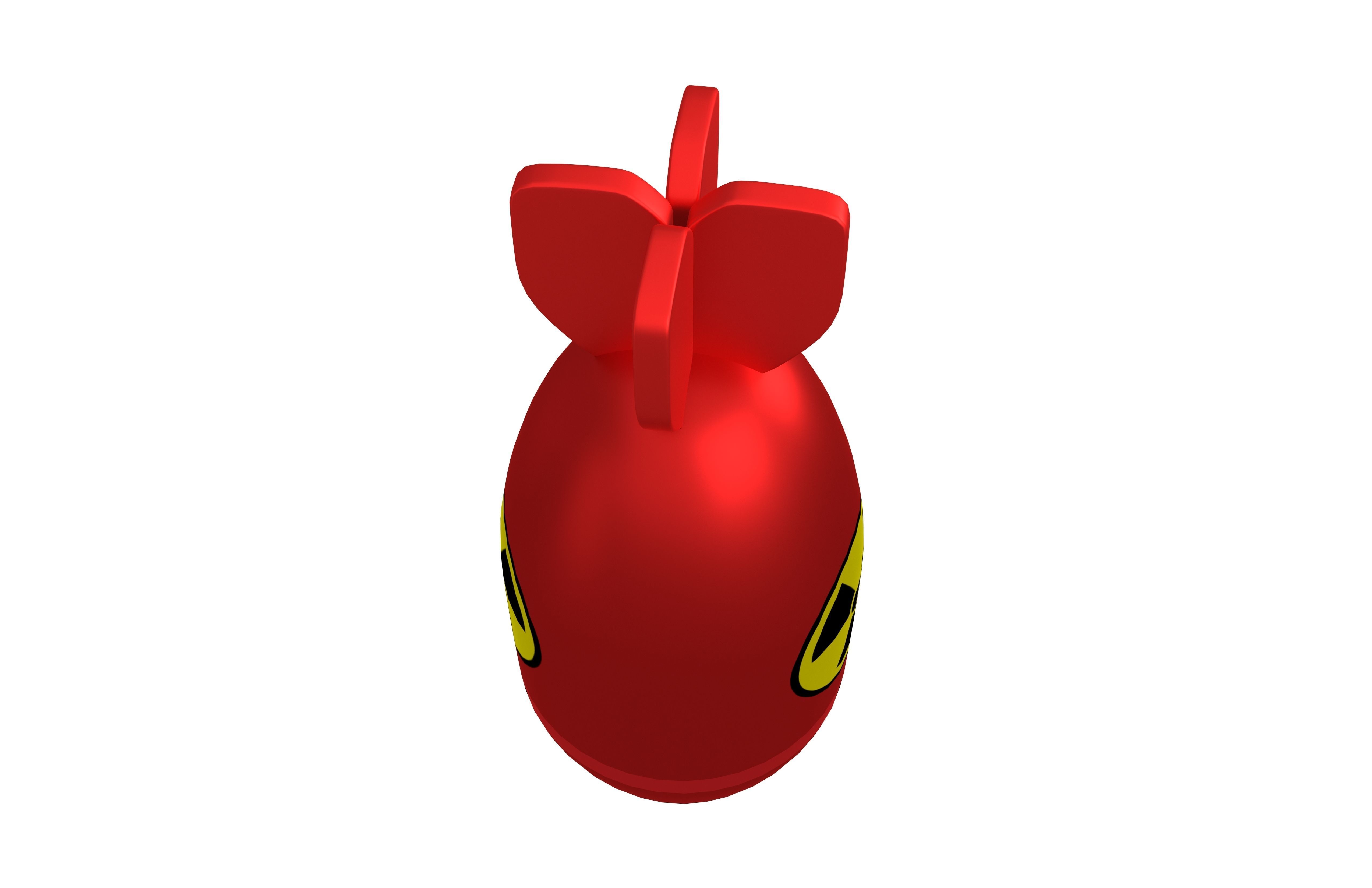 Nuclear Bomb v1 006 Low-poly 3D model_1