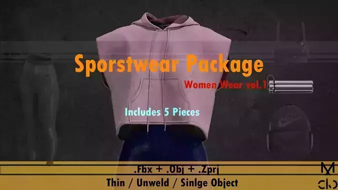Sportswear for women- Complete pack 1