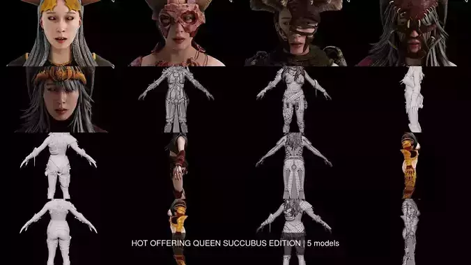 HOT OFFERING QUEEN SUCCUBUS EDITION