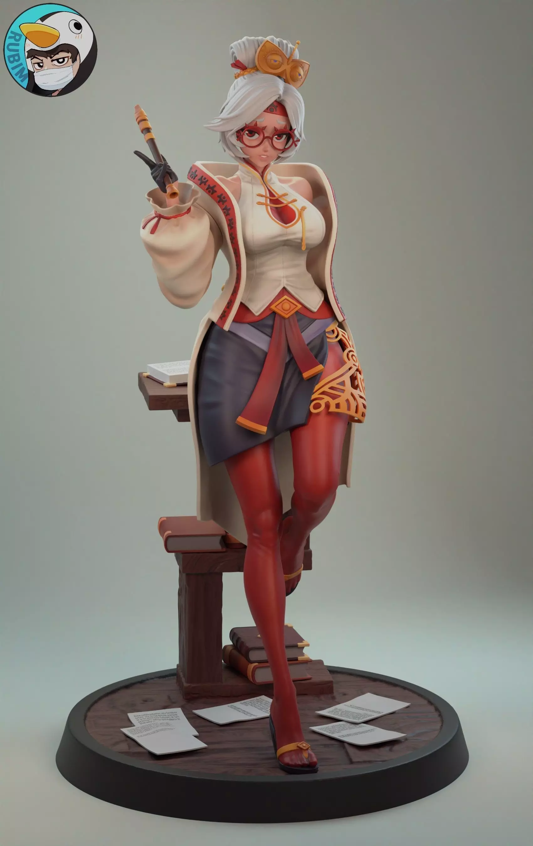 Legend of Zelda Purah 3D print model_0